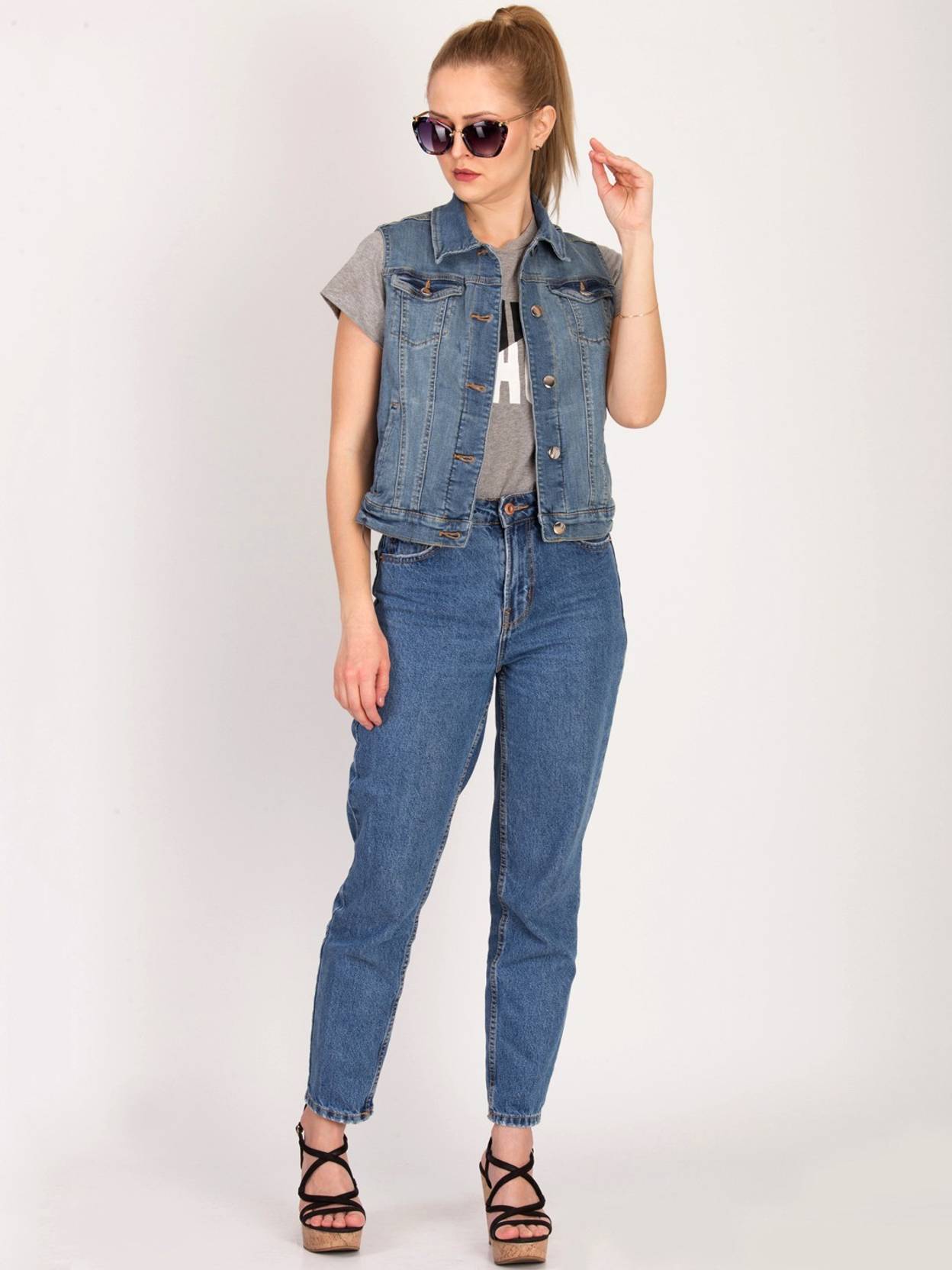 KOTTY Women Solid Denim Jacket