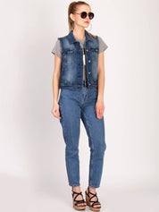 KOTTY Women Solid Denim Jacket