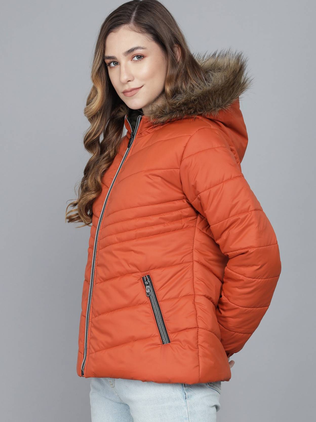KOTTY  Women Solid Puffer Jacket
