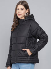 KOTTY  Women Solid Puffer Jacket
