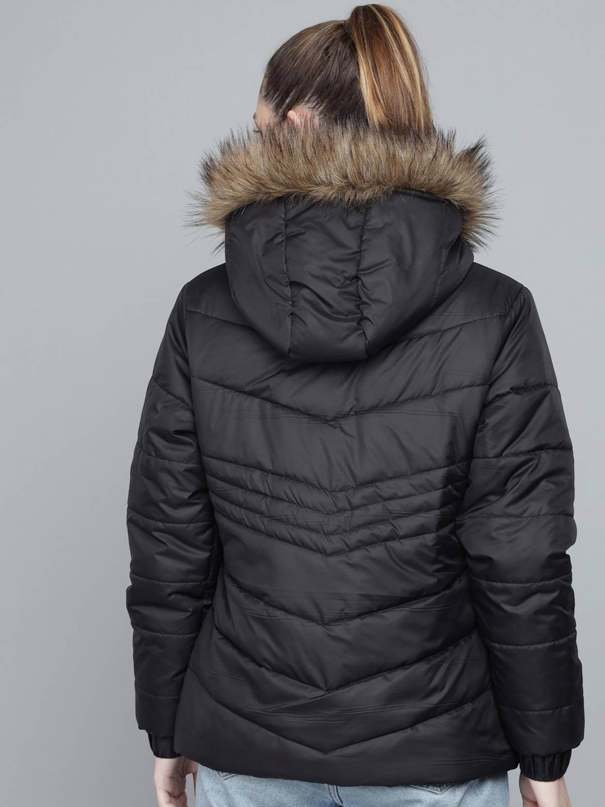 KOTTY  Women Solid Puffer Jacket