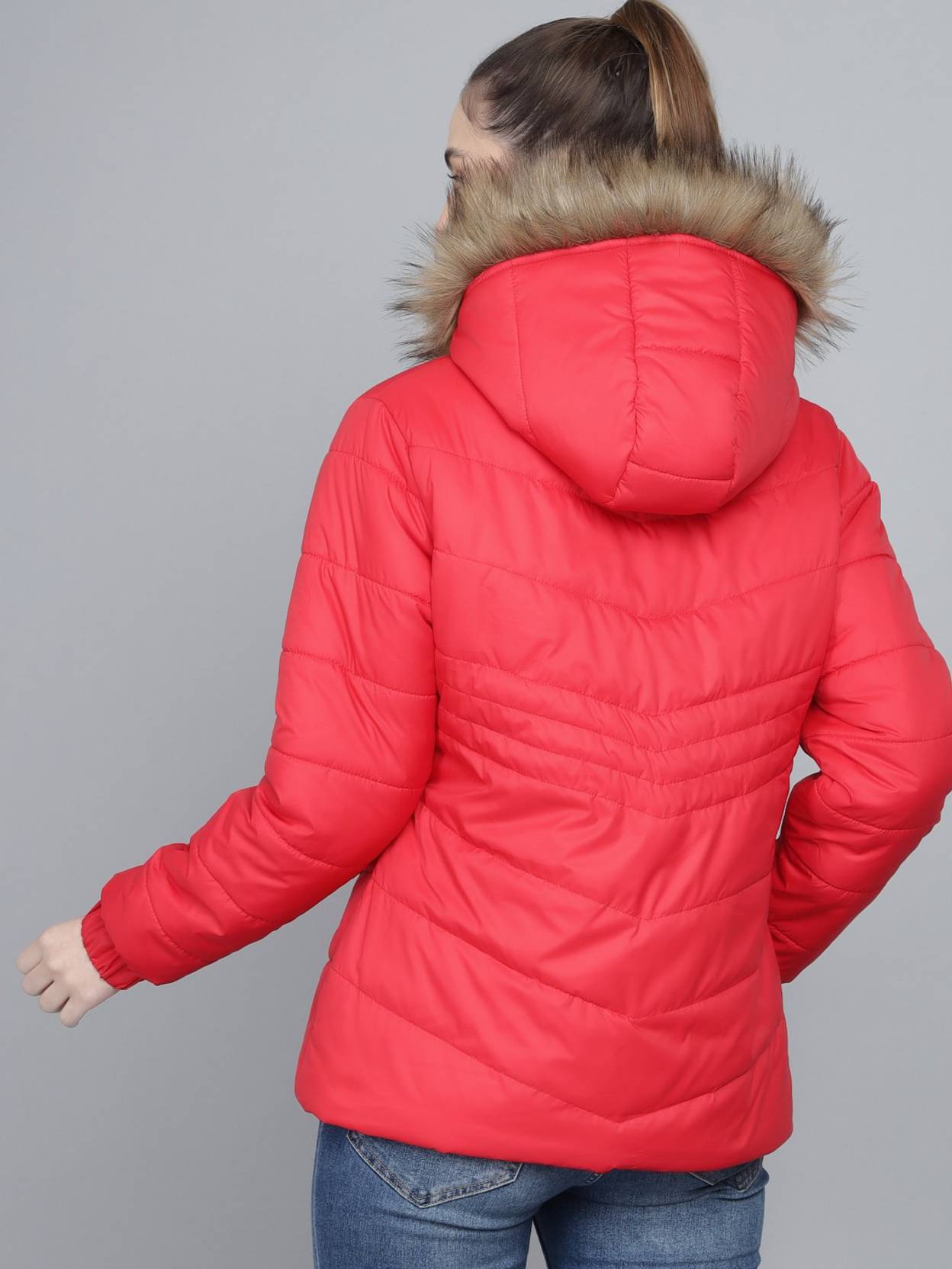 KOTTY  Women Solid Puffer Jacket