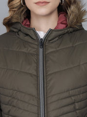 KOTTY  Women Solid Puffer Jacket