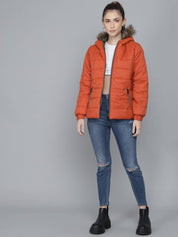 KOTTY  Women Solid Puffer Jacket