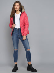 KOTTY  Women Solid Puffer Jacket