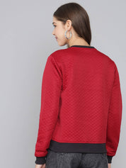 KOTTY Women Solid Quilted Jacket