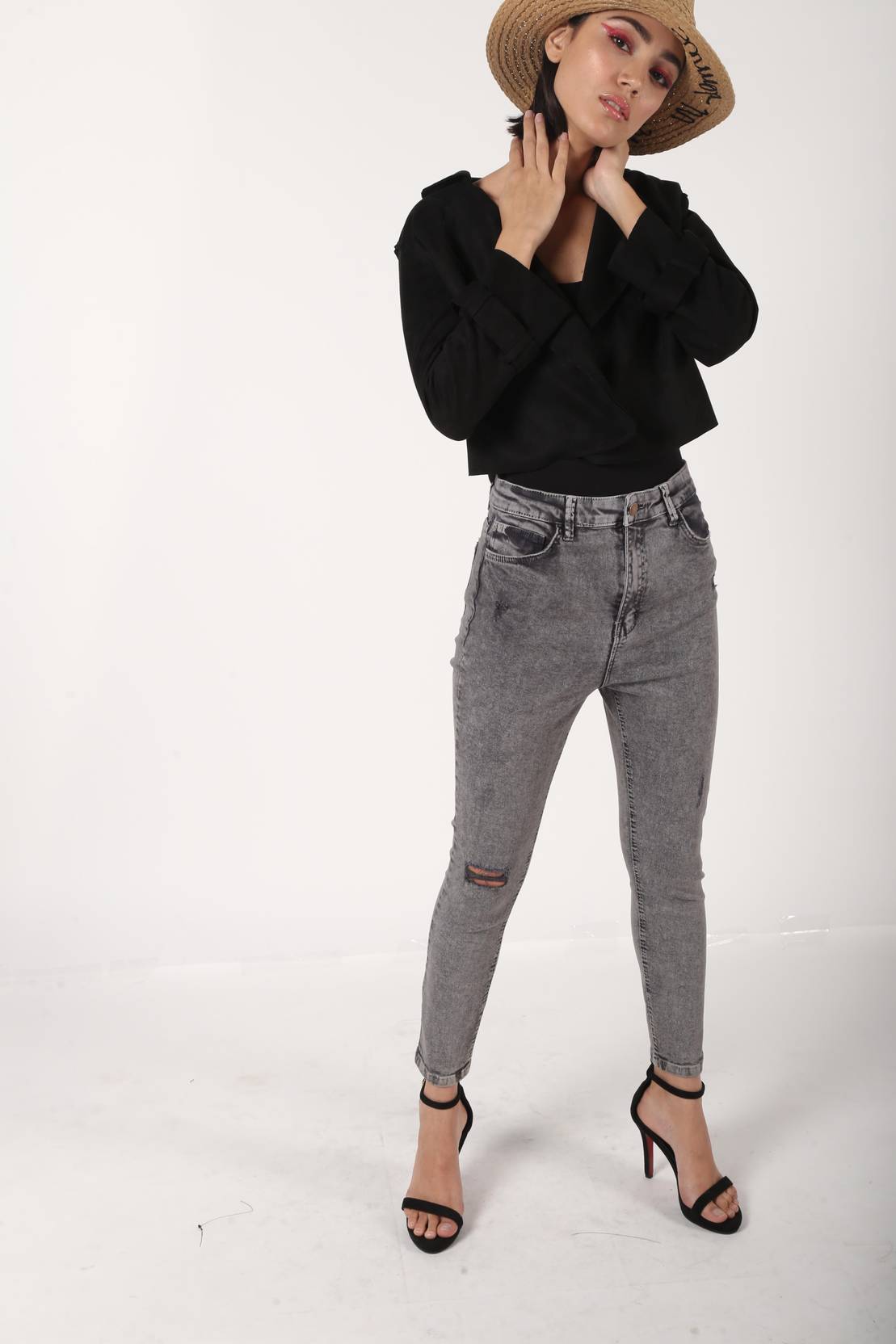 KOTTY Women Solid Single Breasted Casual Blazer  (Black)