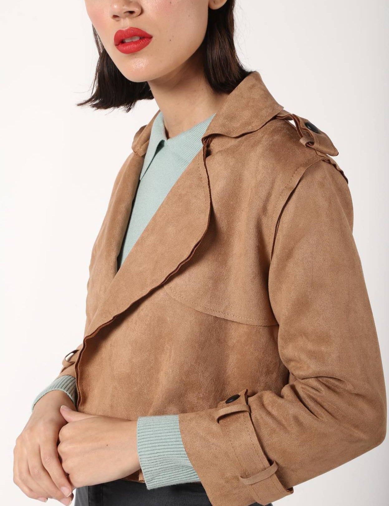 WomenSolidSingleBreastedCasualBlazer_Brown_-3_jpg.jpg