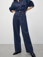 KOTTY Women Straight Fit High Rise Blue Jeans