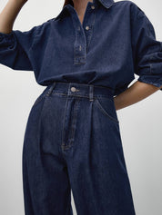 KOTTY Women Straight Fit High Rise Blue Jeans