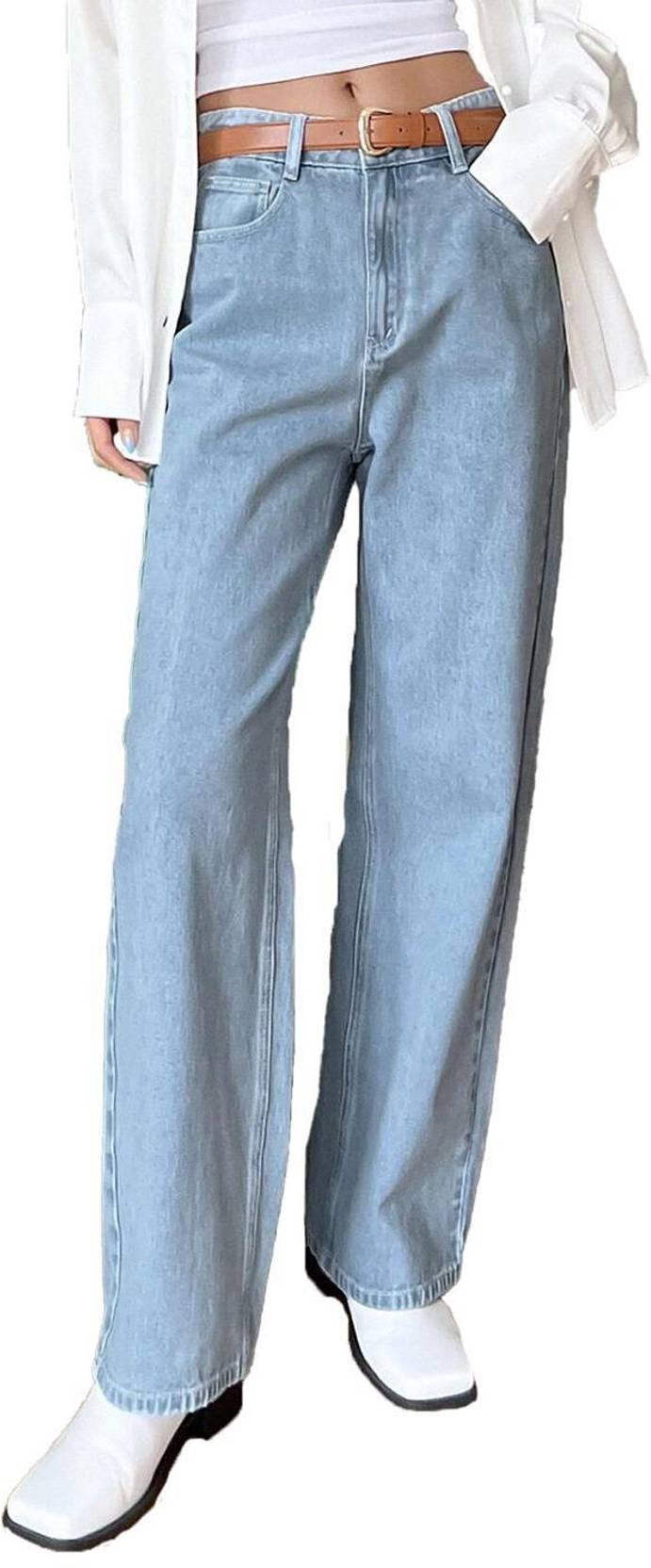 KOTTY Women Straight Fit High Rise Light Blue Jeans Special price