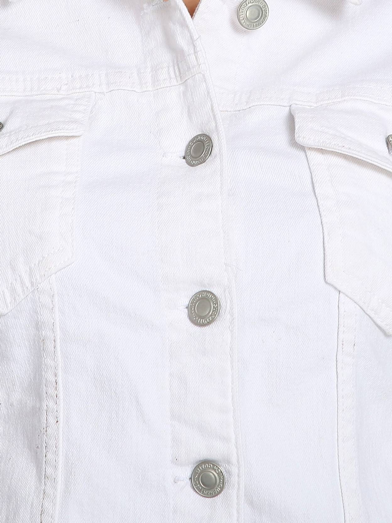 KOTTY Women Washed Denim Jacket