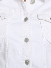 KOTTY Women Washed Denim Jacket
