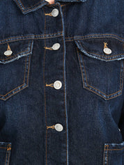 KOTTY Women Washed Denim Jacket