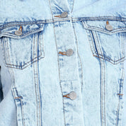 KOTTY Women Washed Denim Jacket