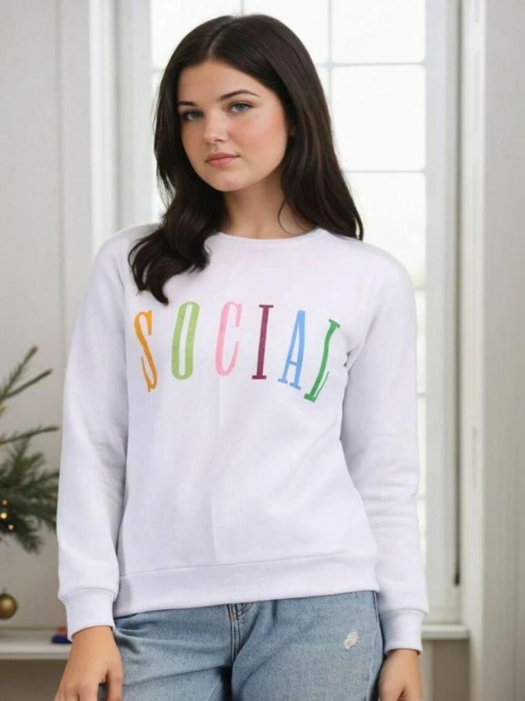 Kotty Women Printed Sweatshirt