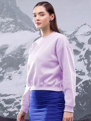 Kotty Women Round Neck Full Sleeves Cotton Sweatshirt