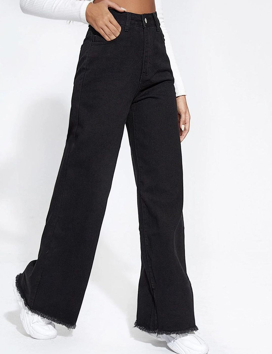 Kotty Women Flared High-Rise Stretchable Jeans