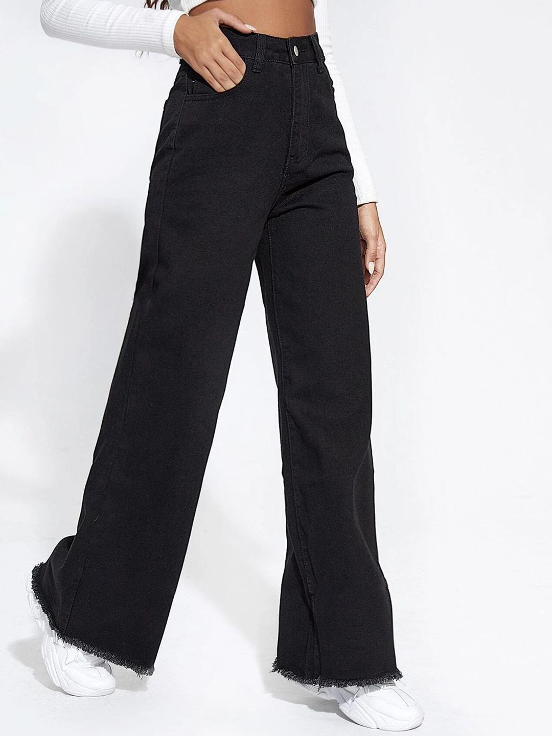 Kotty Women Flared High-Rise Stretchable Jeans