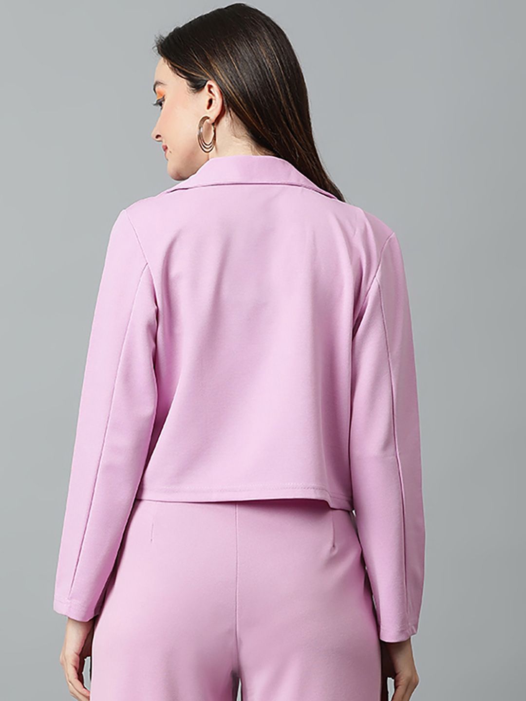 KOTTY Basics Double Breasted Crop Blazer