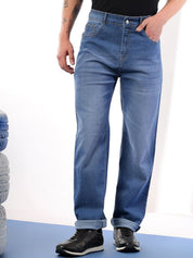 Kotty Men Comfort Regular Fit Mid-Rise Stretchable Jeans