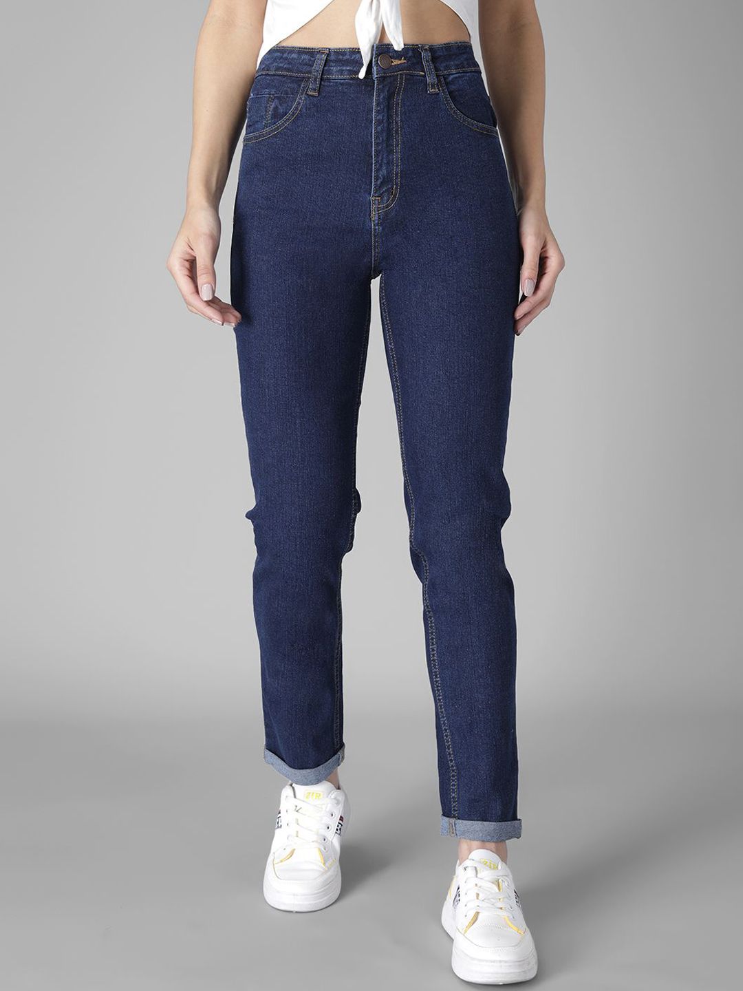 Kotty Women Jean Slim Fit High-Rise Stretchable Jeans