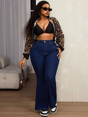 Kotty Women Bootcut High-Rise Stretchable Jeans