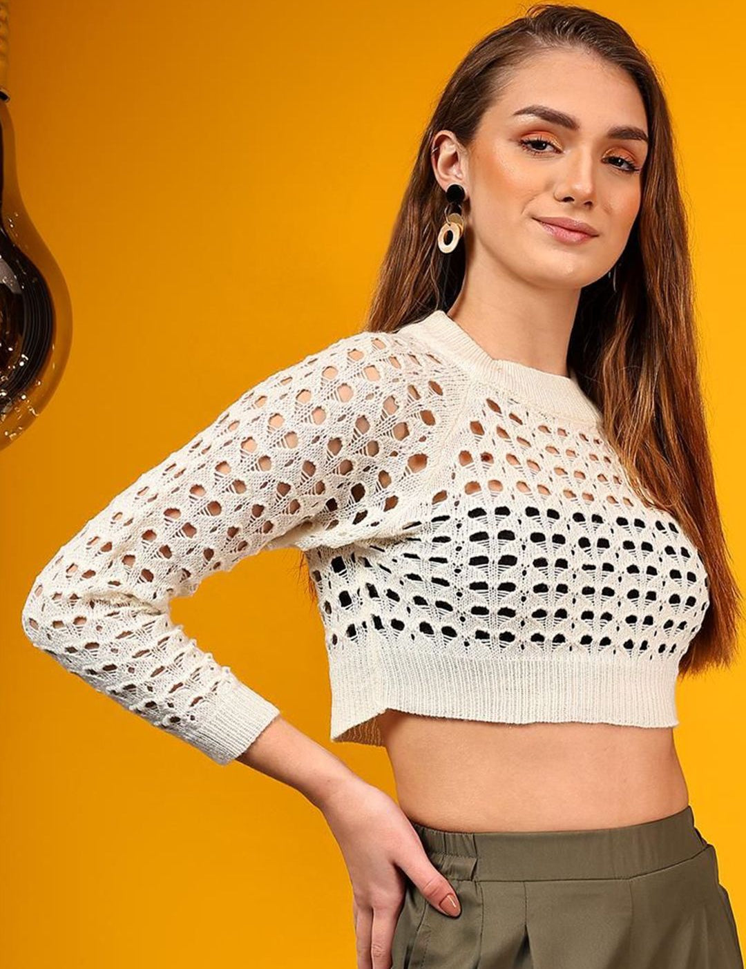 Kotty Women Crop Pullover