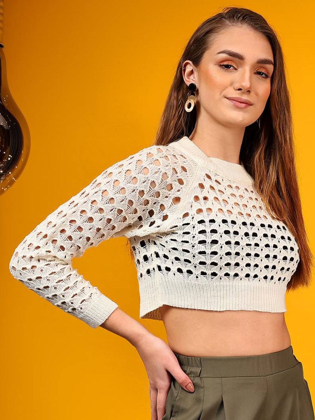 Kotty Women Crop Pullover
