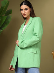 Kotty Notched Lapel Single Breasted Blazer