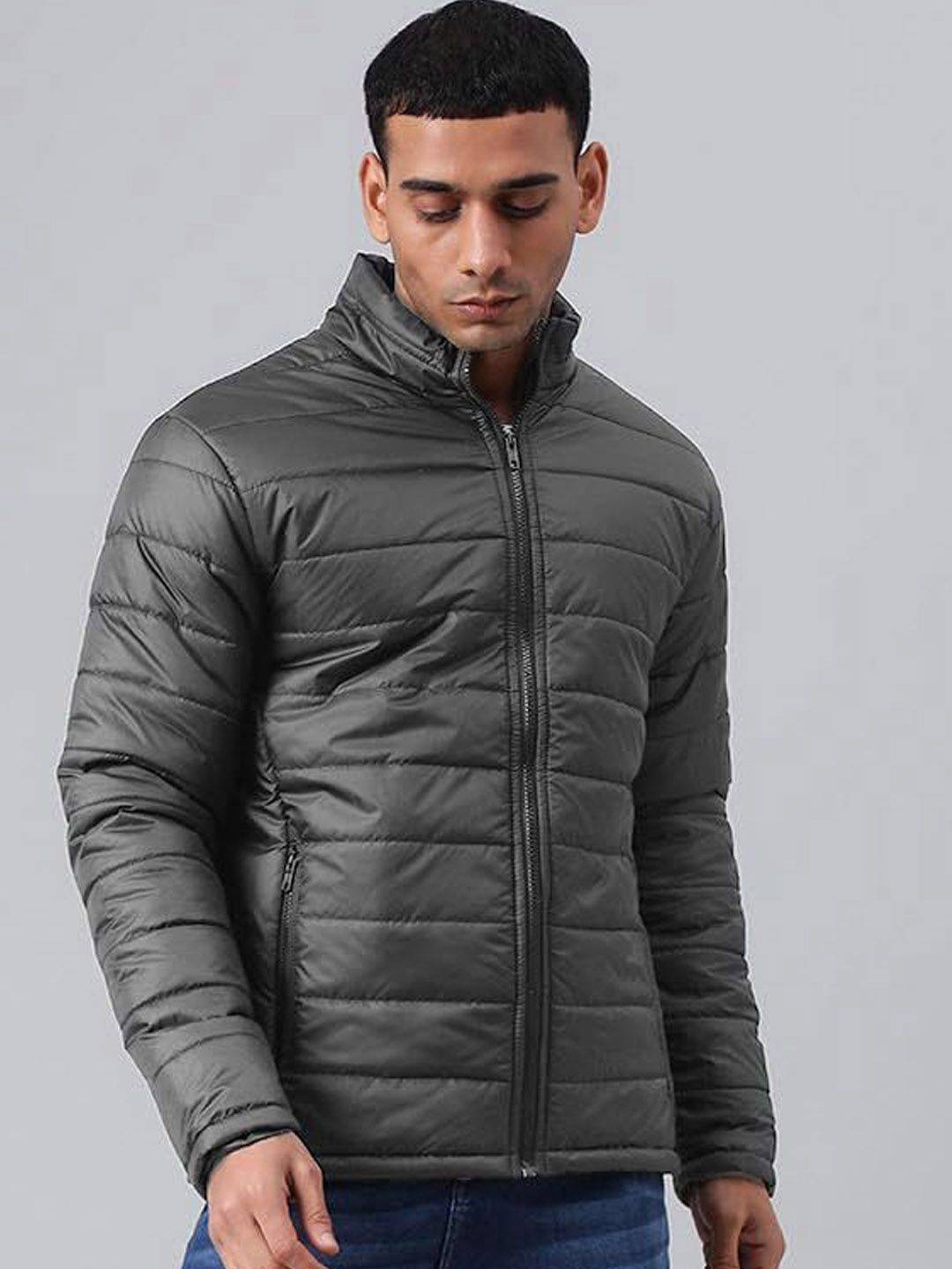 Kotty Men Mock Collar Puffer Jacket