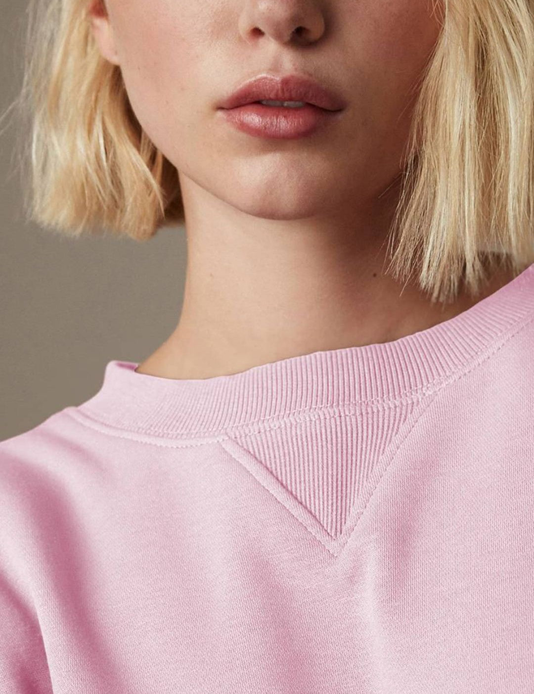 Kotty Women Round Neck Oversized Therma Fit Sweatshirt