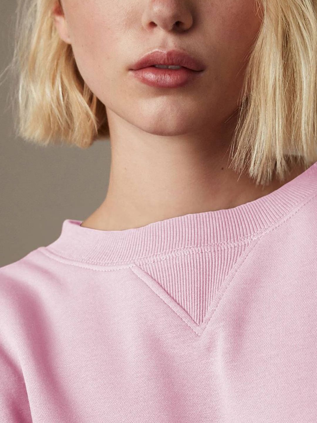 Kotty Women Round Neck Oversized Therma Fit Sweatshirt