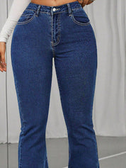 Kotty Women Bootcut Mid-Rise Stretchable Jeans