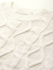 Kotty Women Cable Knit Pullover Sweaters