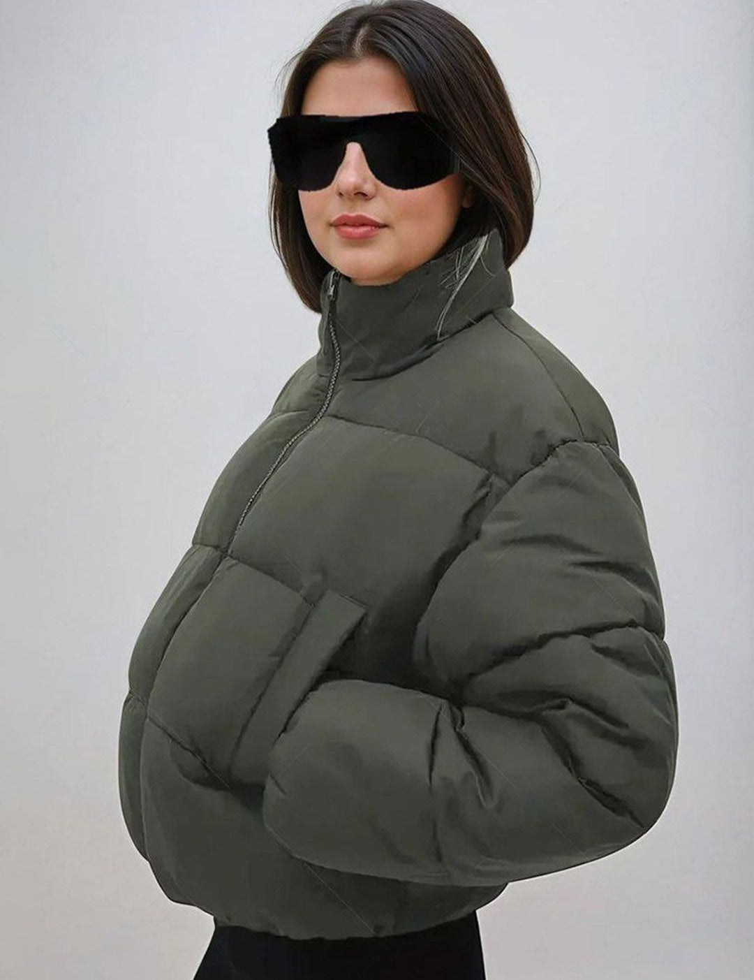 Kotty Women Insulator Crop Puffer Jacket