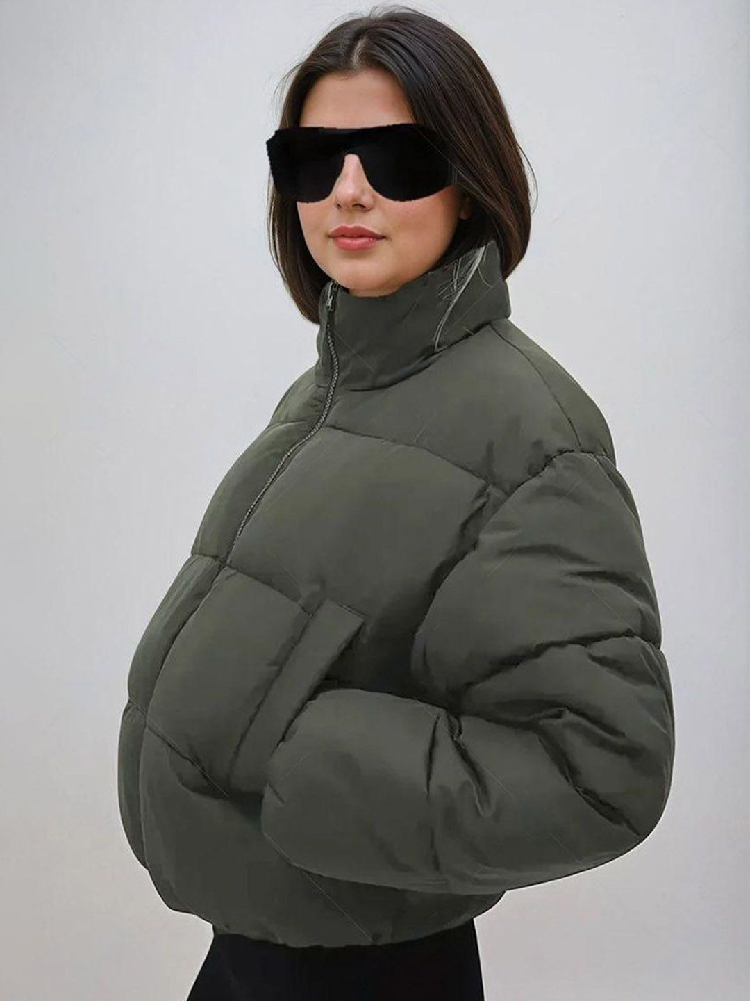 Kotty Women Insulator Crop Puffer Jacket