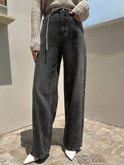 Kotty Women Straight Fit High-Rise Stretchable Jeans