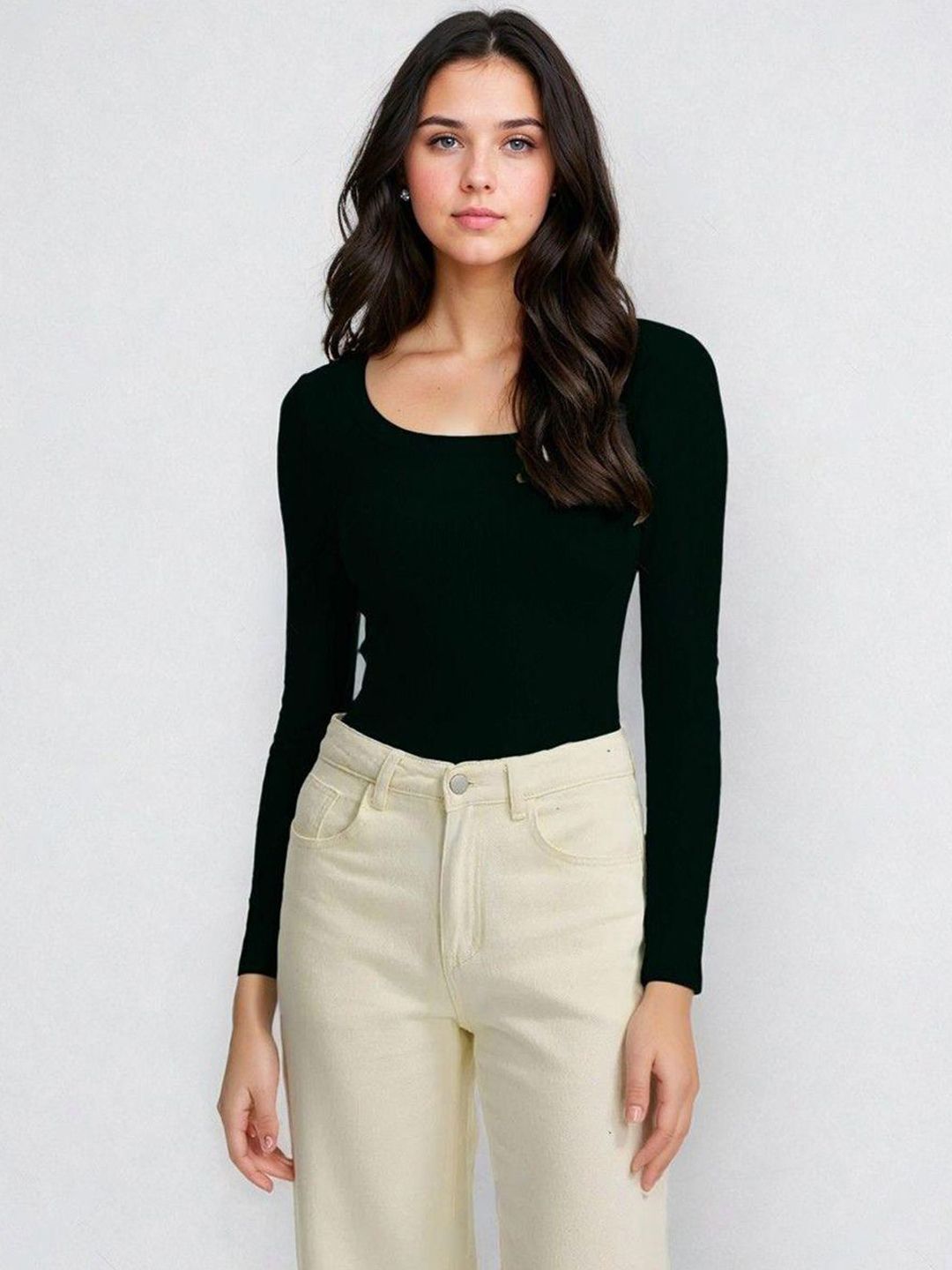 Kotty Scoop Neck T-Shirt with Trouser