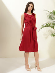 Kotty Women Sleeveless Fit & Flare Dress