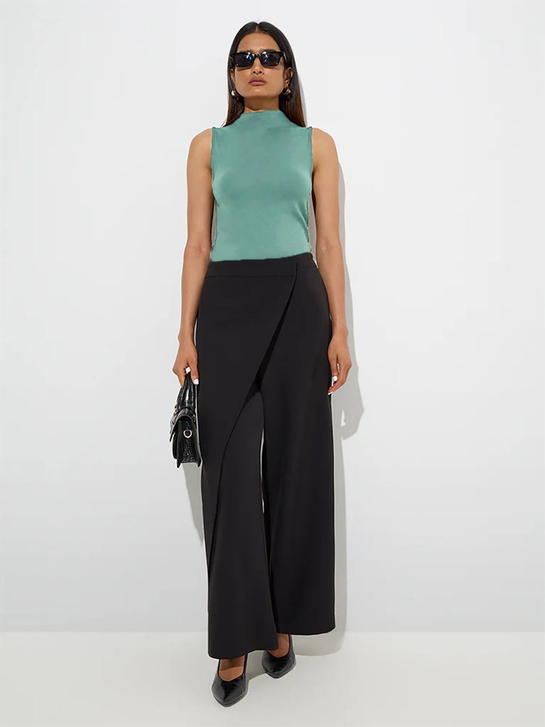 Kotty Pack Of 2 High Neck Fitted Top