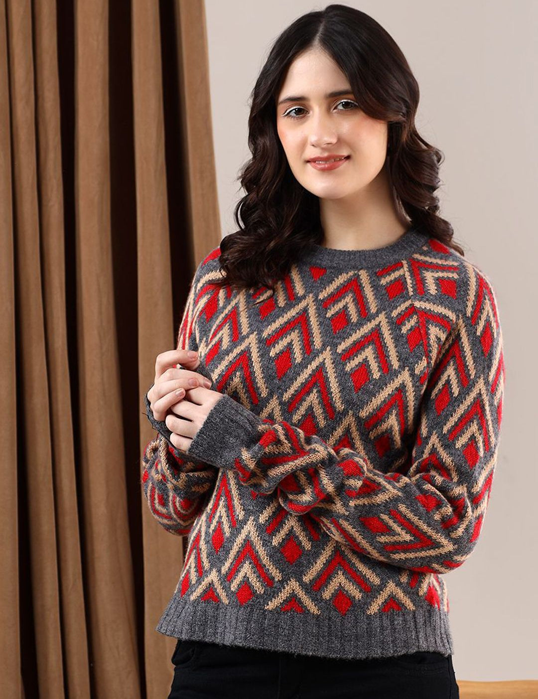 Kotty Women Cable Knit Pullover