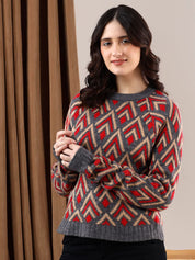 Kotty Women Cable Knit Pullover