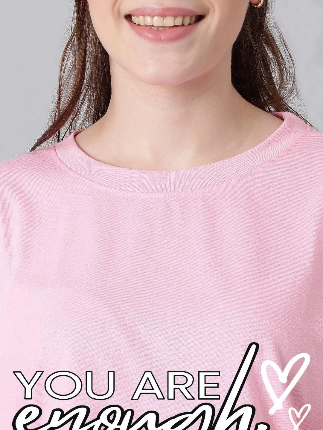 Kotty Women Typography Printed T-shirt