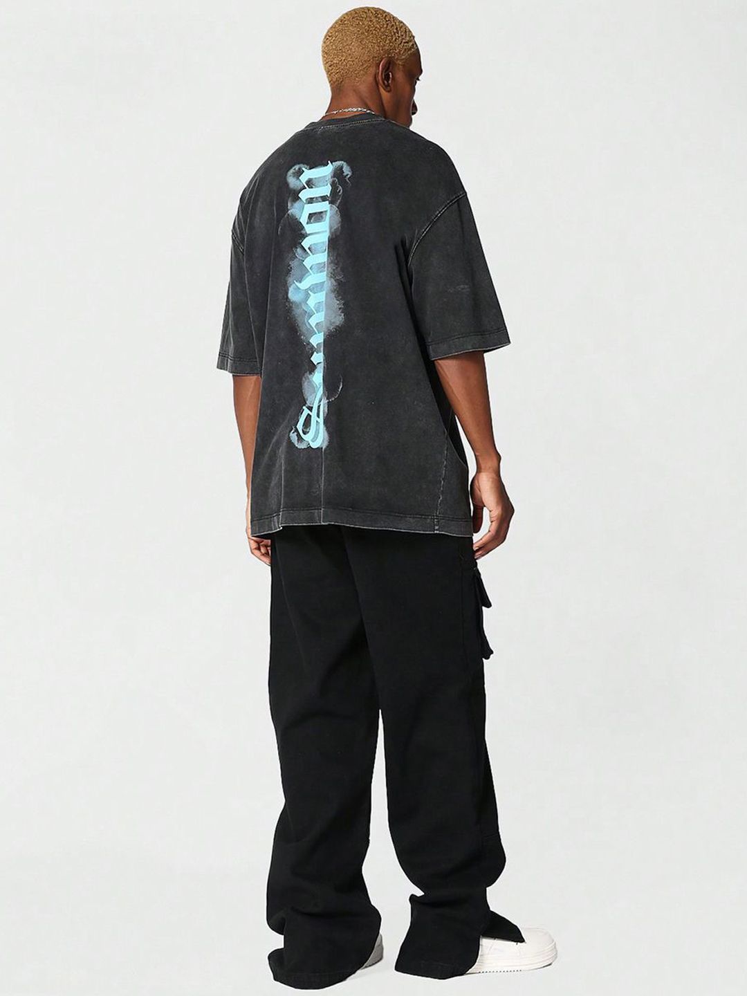 Kotty Men Wide Leg Stretchable Jeans