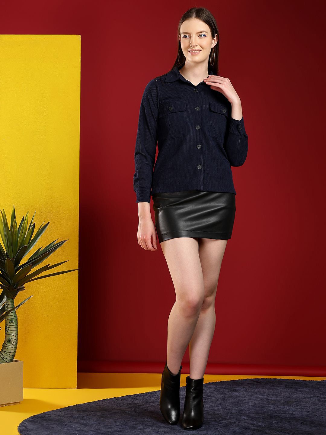 Kotty Women Comfort Opaque Casual Shirt