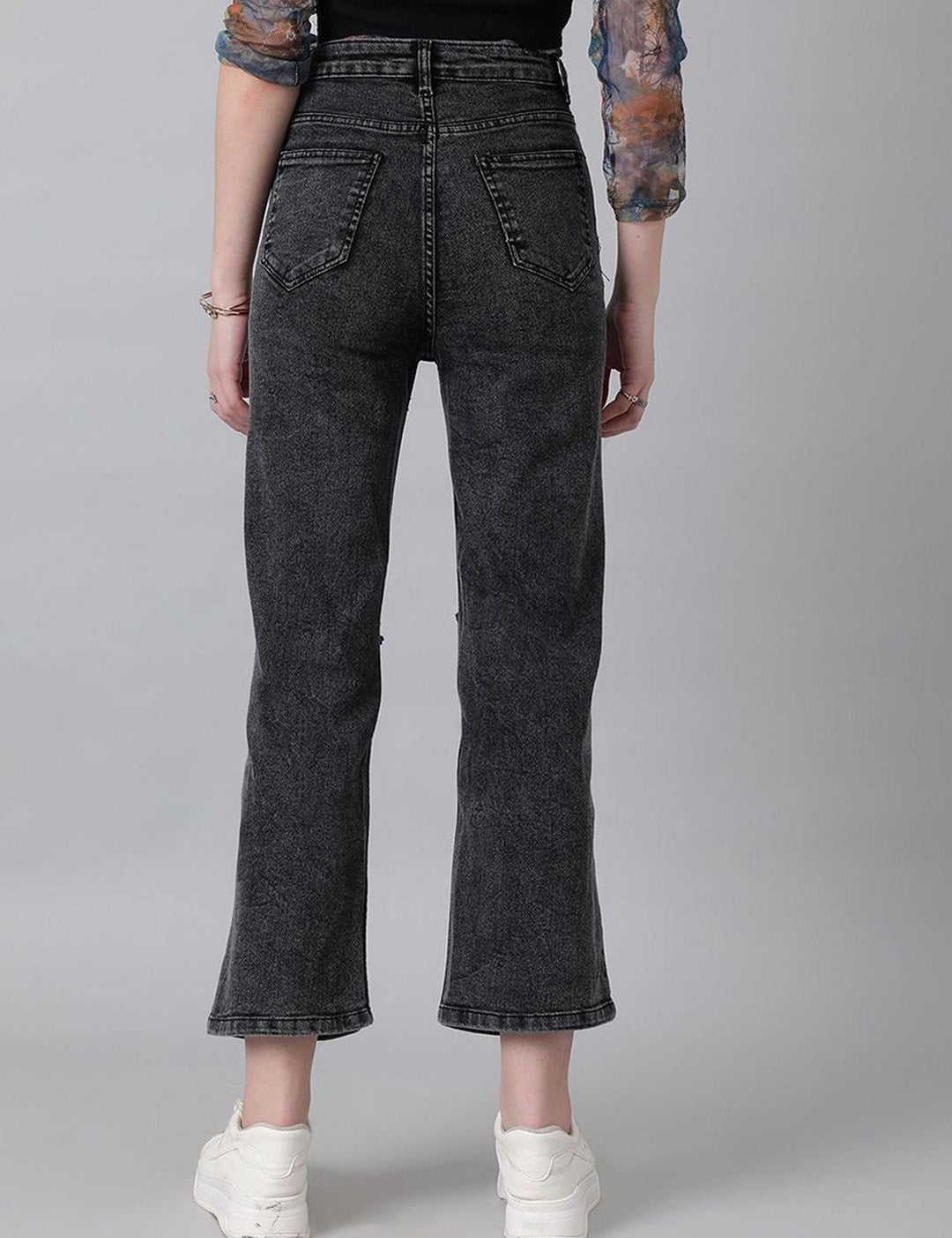 Kotty Women High-Rise Mildly Distressed Stretchable Jeans