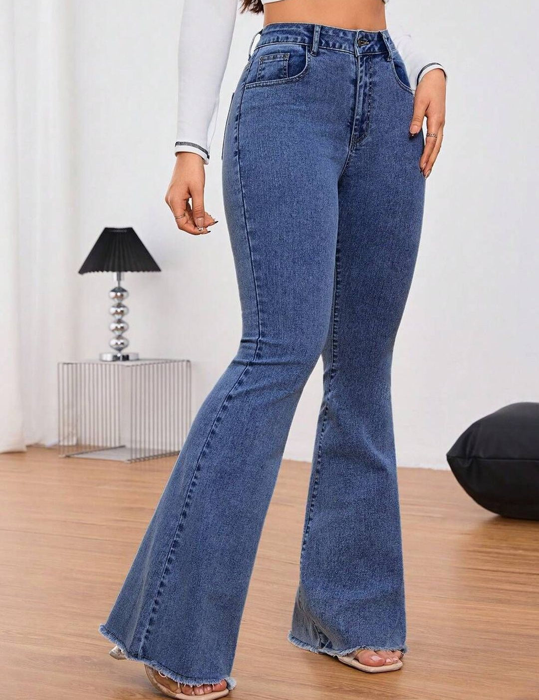 Kotty Women Bootilicious High-Rise Stretchable Bootcut Jeans