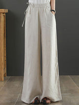 Kotty Women High-Rise Wide Leg Fit Regular Trousers