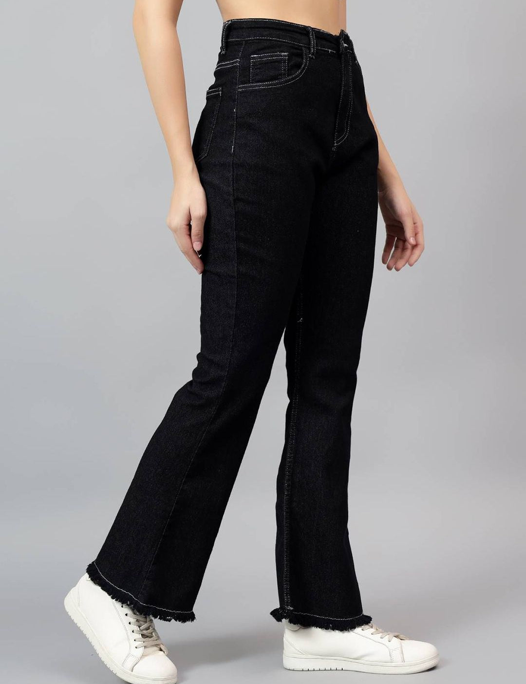 Kotty Women Bootcut High-Rise Stretchable Jeans